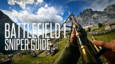 best battlefield 1 sniper|More.